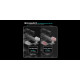 VXE професионална геймърска мишка Wireless Gaming Mouse Dragonfly R1 1K - Huano Ice Berry Pink Dot Switches, Black