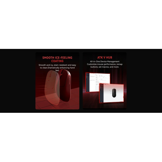 VXE професионална геймърска мишка Wireless Gaming Mouse MAD R 8K SET - Omron Optical Microswitches, Black VXE професионална геймърска мишка Wireless Gaming Mouse MAD R 8K SET - Omron Optical Microswitches, Black
