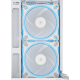 Case ASUS Prime AP202 ARGB mATX + 3 ARGB Fans - White