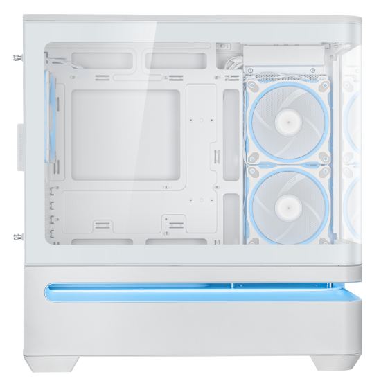 Case ASUS Prime AP202 ARGB mATX + 3 ARGB Fans - White