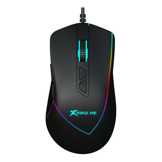 Xtrike ME Геймърска мишка Gaming Mouse GM-320 Black -12800dpi, RGB Xtrike ME Геймърска мишка Gaming Mouse GM-320 Black -12800dpi, RGB