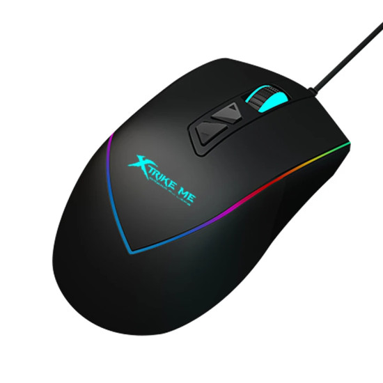 Xtrike ME Геймърска мишка Gaming Mouse GM-320 Black -12800dpi, RGB Xtrike ME Геймърска мишка Gaming Mouse GM-320 Black -12800dpi, RGB
