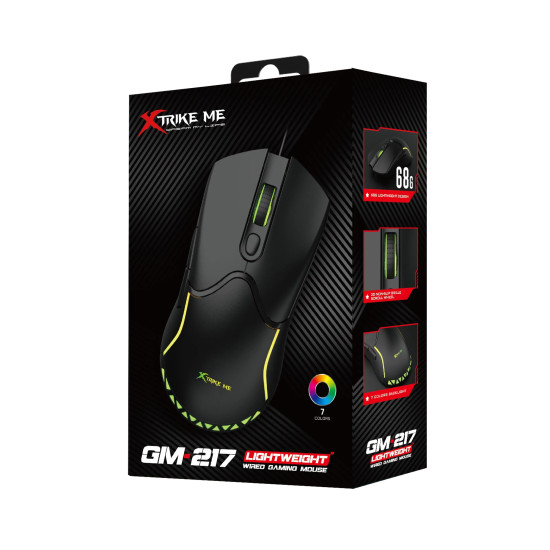 Xtrike ME Геймърска мишка Gaming Mouse GM-217 - 3600dpi Xtrike ME Геймърска мишка Gaming Mouse GM-217 - 3600dpi
