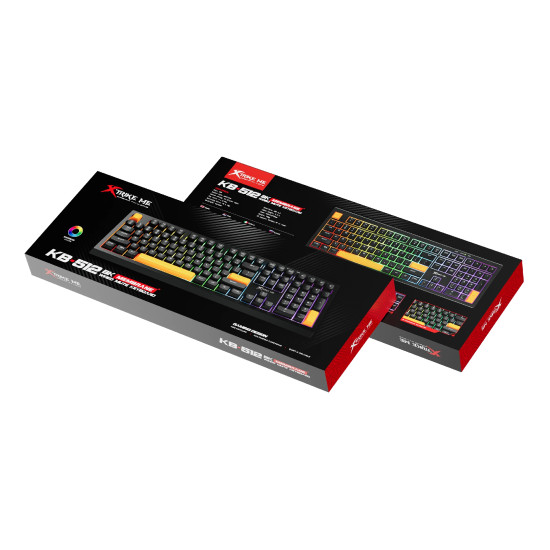 Xtrike ME геймърска клавиатура Gaming Keyboard  104 keys - KB-512 BK - Silent
