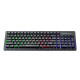 Xtrike ME геймърска клавиатура Gaming Keyboard  104 keys - KB-309 BK - Silent Tactile