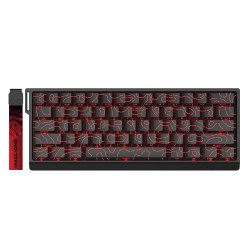 Madlions професионална геймърска механична клавиатура Professional Gaming Mechanical Keyboard MAD 60 PRO - Black, 8K, Gateron Jade Customized [Linear]