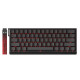 Madlions професионална геймърска механична клавиатура Professional Gaming Mechanical Keyboard MAD 60 PRO - Black, 8K, Sealed Silver Magnetic [Linear]