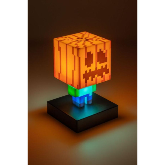 Paladone Icons: Minecraft - Zombie Jack O Lantern Light PP15302MCF figurine Paladone Icons: Minecraft - Zombie Jack O Lantern Light PP15302MCF figurine