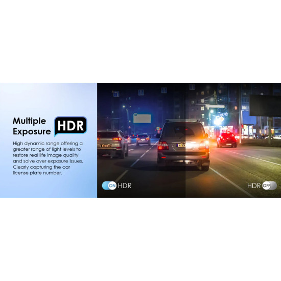VIOFO Видеорегистратор Dash Cam A119 V3-G - GPS Module, Quad HD+, HDR, Sony STARVIS VIOFO Видеорегистратор Dash Cam A119 V3-G - GPS Module, Quad HD+, HDR, Sony STARVIS