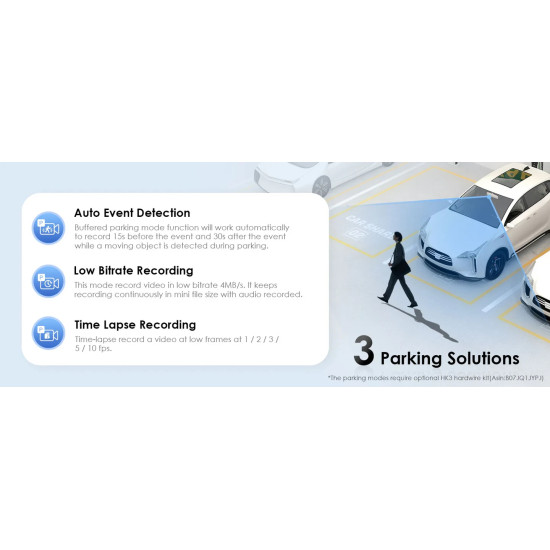 VIOFO Видеорегистратор Dash Cam A119 V3-G - GPS Module, Quad HD+, HDR, Sony STARVIS VIOFO Видеорегистратор Dash Cam A119 V3-G - GPS Module, Quad HD+, HDR, Sony STARVIS