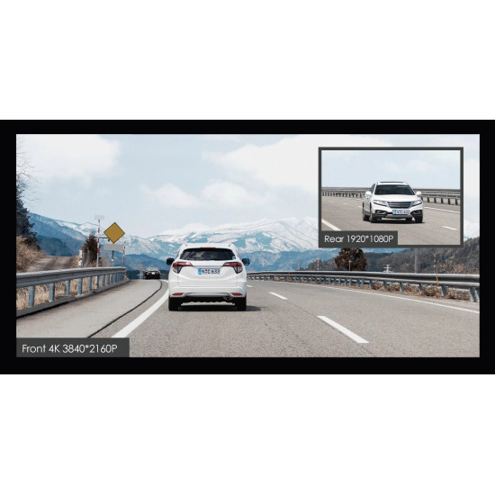VIOFO Видеорегистратор Dash Cam A139 PRO 2 Channel - 4K UHD, Sony STARVIS 2, GPS VIOFO Видеорегистратор Dash Cam A139 PRO 2 Channel - 4K UHD, Sony STARVIS 2, GPS