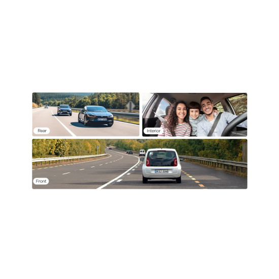 VIOFO Видеорегистратор Dash Cam A229 Plus 3 Channel - 2K, HDR, Sony STARVIS 2, GPS VIOFO Видеорегистратор Dash Cam A229 Plus 3 Channel - 2K, HDR, Sony STARVIS 2, GPS