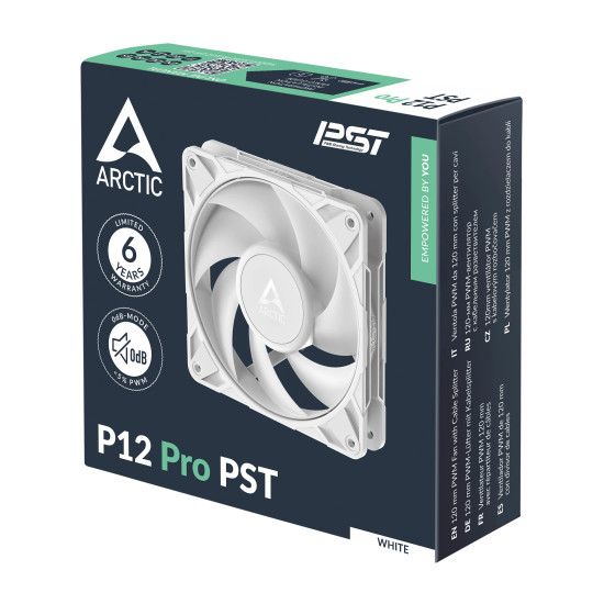 Arctic вентилатор Fan 120mm P12 Pro PST (White) Arctic вентилатор Fan 120mm P12 Pro PST (White)