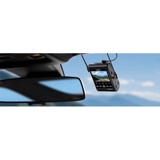 VIOFO Видеорегистратор Dash Cam A229 Pro 3 Channel - 4K, HDR, Dual Sony STARVIS 2, GPS, Bluetooth