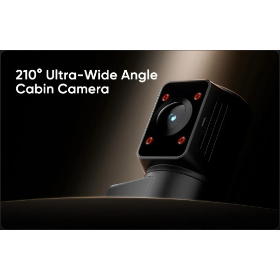 VIOFO Видеорегистратор Dash Cam A329S 3 Channel - 4K, HDR, Triple Sony STARVIS 2, GPS, Bluetooth, FOV Fisheye Cabin
