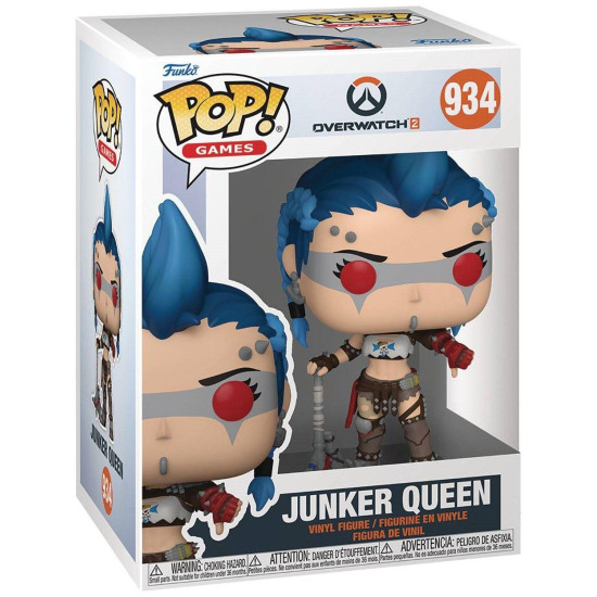 Funko Pop! Games: Overwatch 2 – Junker Queen #934 Funko Pop! Games: Overwatch 2 – Junker Queen #934