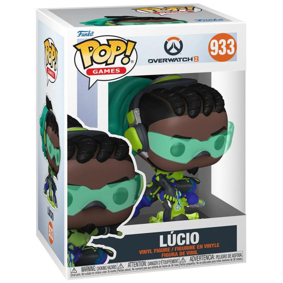 Funko Pop! Games: Overwatch 2 - Lucio #933 Funko Pop! Games: Overwatch 2 - Lucio #933