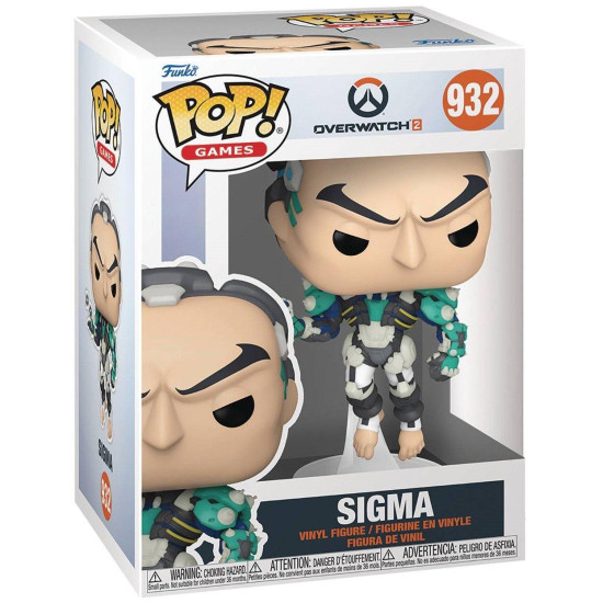 Funko Pop! Games: Overwatch 2 - Sigma #932 Funko Pop! Games: Overwatch 2 - Sigma #932