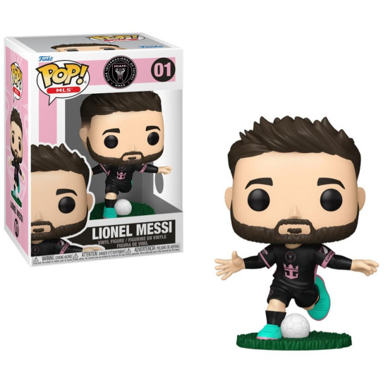 Funko Pop! MLS: Inter Miami - Lionel Messi (Away) #01 Funko Pop! MLS: Inter Miami - Lionel Messi (Away) #01