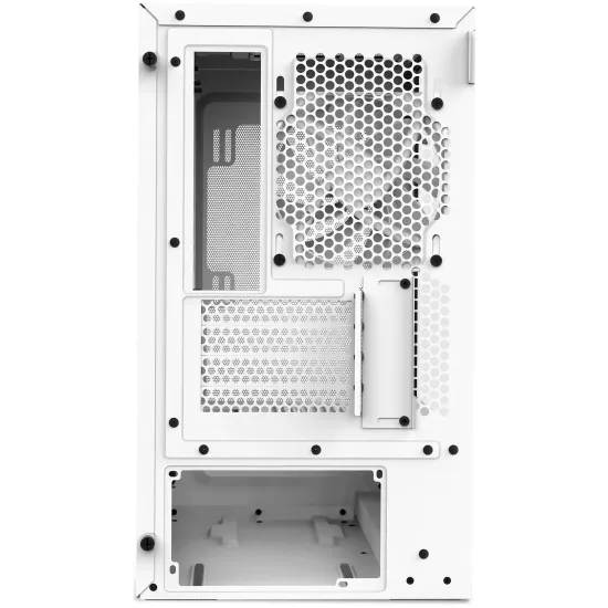 Case NZXT H3 Flow 2025 All White Micro-ATX Tower