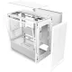 Case NZXT H3 Flow 2025 All White Micro-ATX Tower