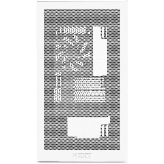 Case NZXT H3 Flow 2025 All White Micro-ATX Tower
