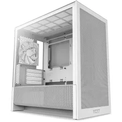 Кутия NZXT H3 Flow 2025 All White Micro-ATX Tower