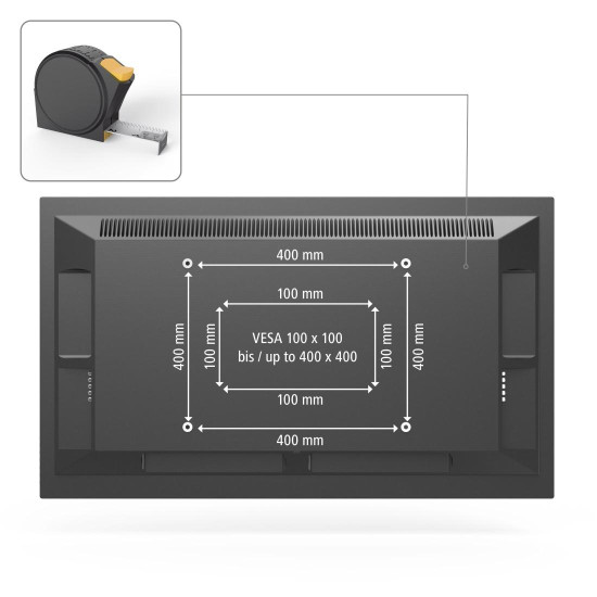 HAMA Стенна стойка за TV, 165 см (65