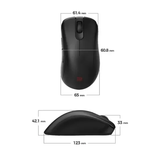 ZOWIE EC2-DW 4K gaming mouse, black