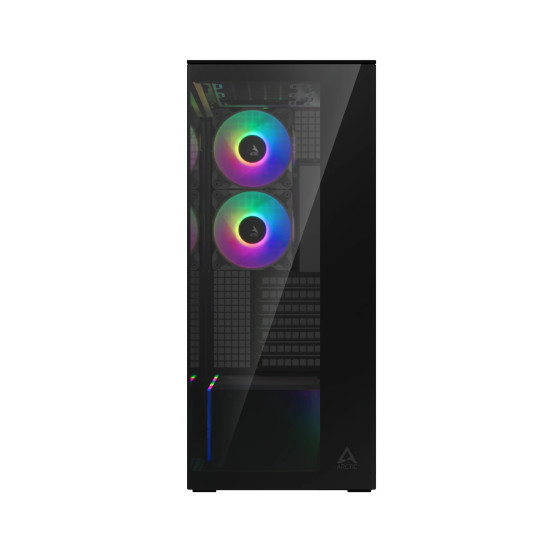 Arctic кутия Case E-ATX - Xtender (Mirror Black) - 5 A-RGB Fans included Arctic кутия Case E-ATX - Xtender (Mirror Black) - 5 A-RGB Fans included