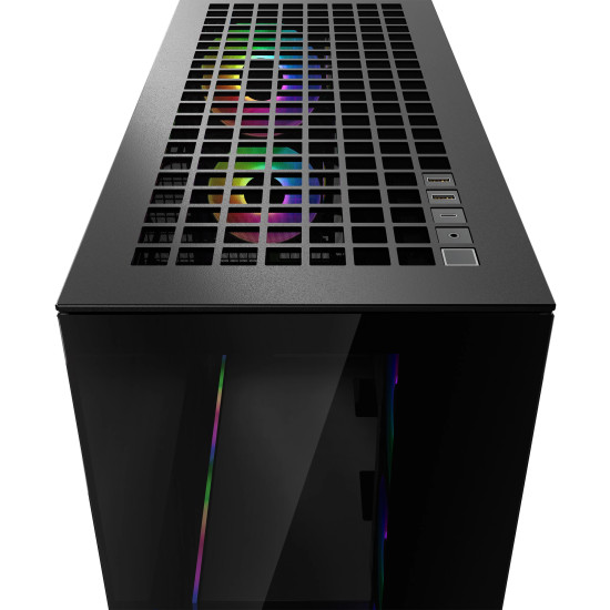 Arctic кутия Case E-ATX - Xtender (Mirror Black) - 5 A-RGB Fans included Arctic кутия Case E-ATX - Xtender (Mirror Black) - 5 A-RGB Fans included