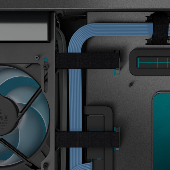 Arctic кутия Case E-ATX - Xtender (Mirror Black) - 5 A-RGB Fans included Arctic кутия Case E-ATX - Xtender (Mirror Black) - 5 A-RGB Fans included