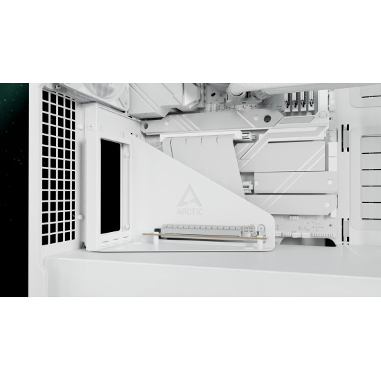 Arctic кутия Case E-ATX - Xtender VG (White) - PCIe Gen 4 riser included, 5 A-RGB Fans included Arctic кутия Case E-ATX - Xtender VG (White) - PCIe Gen 4 riser included, 5 A-RGB Fans included