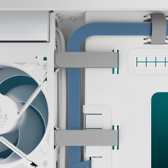 Arctic кутия Case E-ATX - Xtender VG (White) - PCIe Gen 4 riser included, 5 A-RGB Fans included Arctic кутия Case E-ATX - Xtender VG (White) - PCIe Gen 4 riser included, 5 A-RGB Fans included