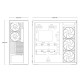 Arctic кутия Case E-ATX - Xtender VG (White) - PCIe Gen 4 riser included, 5 A-RGB Fans included Arctic кутия Case E-ATX - Xtender VG (White) - PCIe Gen 4 riser included, 5 A-RGB Fans included