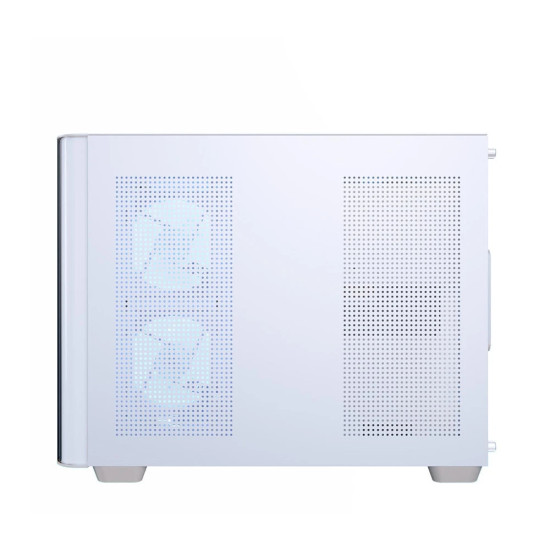 AeroCool кутия Case mATX - P300C-G-WT-v1 - 3 x 120 mm Infinity Mirror A-RGB