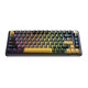 Marvo безжична механична геймърска клавиатура Wireless Gaming Mechanical keyboard Titan 75 - KG985W Black - Banana Crystal [Linear]