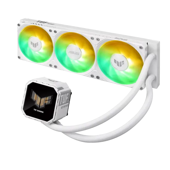 All-in-One Cooler ASUS TUF Gaming LC III 360 ARGB LCD White Edition