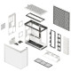 HAVN кутия Case E-ATX - HS 420 VGPU Edition White - PCIe Gen 5 riser included HAVN кутия Case E-ATX - HS 420 VGPU Edition White - PCIe Gen 5 riser included