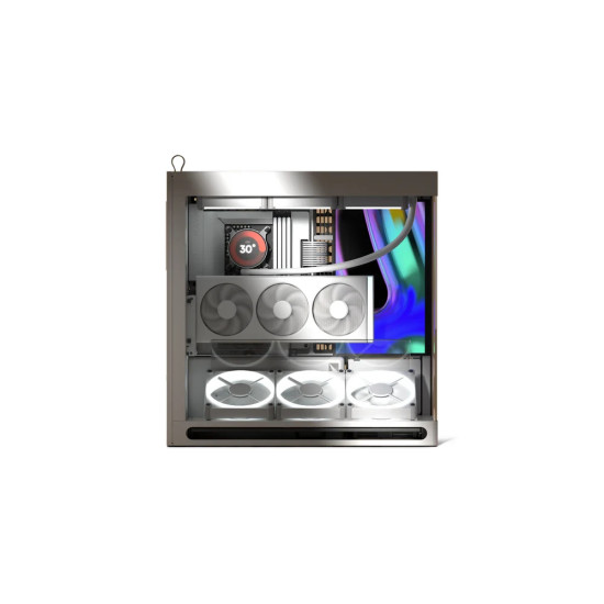 HAVN кутия Case E-ATX - HS 420 VGPU Edition White - PCIe Gen 5 riser included HAVN кутия Case E-ATX - HS 420 VGPU Edition White - PCIe Gen 5 riser included