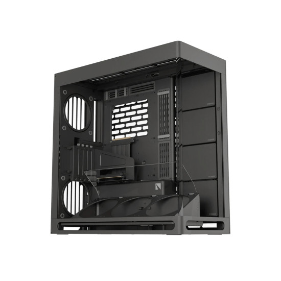 HAVN кутия Case E-ATX - HS 420 VGPU Edition Black - PCIe Gen 5 riser included HAVN кутия Case E-ATX - HS 420 VGPU Edition Black - PCIe Gen 5 riser included