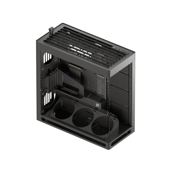 HAVN кутия Case E-ATX - HS 420 VGPU Edition Black - PCIe Gen 5 riser included HAVN кутия Case E-ATX - HS 420 VGPU Edition Black - PCIe Gen 5 riser included