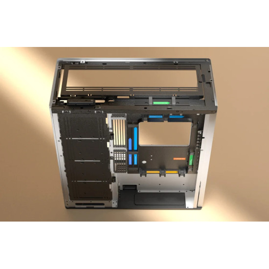 HAVN кутия Case E-ATX - HS 420 VGPU Edition Black - PCIe Gen 5 riser included HAVN кутия Case E-ATX - HS 420 VGPU Edition Black - PCIe Gen 5 riser included