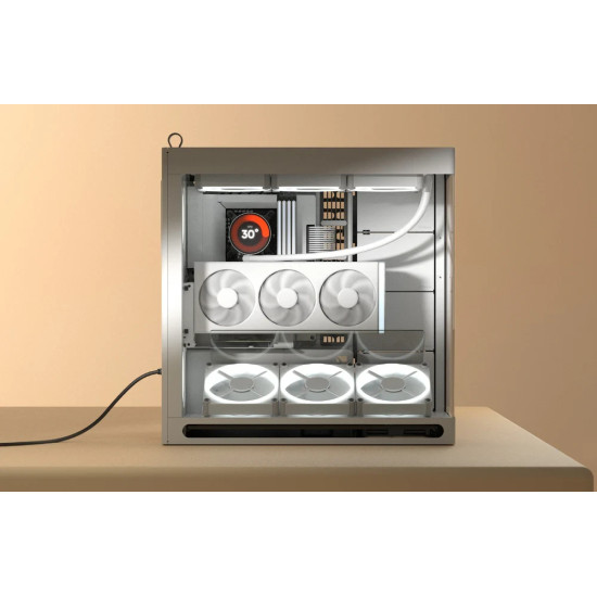 HAVN кутия Case E-ATX - HS 420 VGPU Edition Black - PCIe Gen 5 riser included HAVN кутия Case E-ATX - HS 420 VGPU Edition Black - PCIe Gen 5 riser included