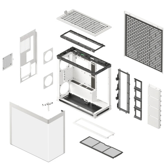 HAVN кутия Case E-ATX - HS 420 Base Edition White HAVN кутия Case E-ATX - HS 420 Base Edition White