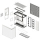 HAVN кутия Case E-ATX - HS 420 Base Edition White HAVN кутия Case E-ATX - HS 420 Base Edition White