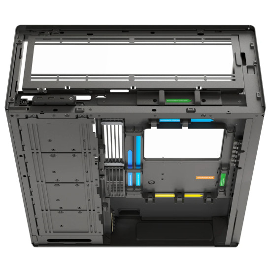 HAVN кутия Case E-ATX - HS 420 Base Edition Black HAVN кутия Case E-ATX - HS 420 Base Edition Black