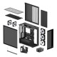 Кутия за компютър Arctic Xtender VG - Black Mid-Tower