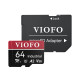 VIOFO карта памет за видеорегистратор MicroSDXC 64GB UHS-I U3 V30 A2 - VIOFO-SD-064G VIOFO карта памет за видеорегистратор MicroSDXC 64GB UHS-I U3 V30 A2 - VIOFO-SD-064G