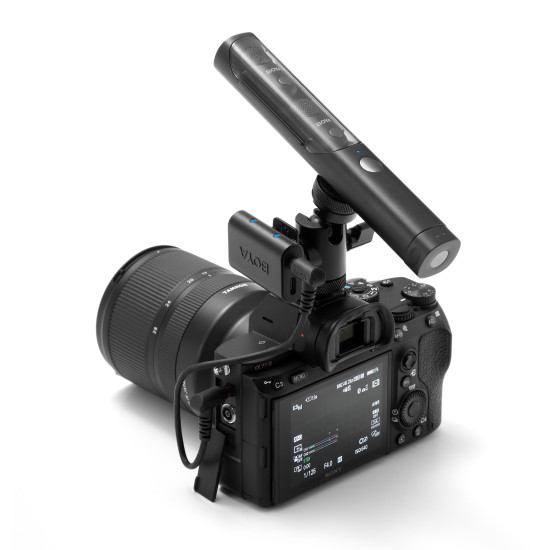 Безжична система микрофони All-in-One BOYA MAGIC 02 - Lightning + USB-C Безжична система микрофони All-in-One BOYA MAGIC 02 - Lightning + USB-C